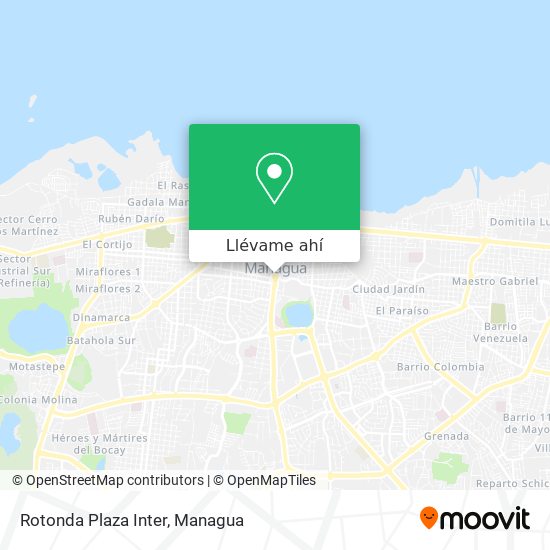 Mapa de Rotonda Plaza Inter