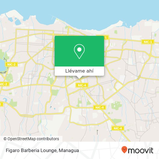 Mapa de Figaro Barberia Lounge