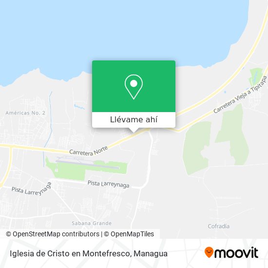 Mapa de Iglesia de Cristo en Montefresco