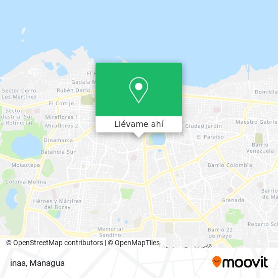 Mapa de inaa
