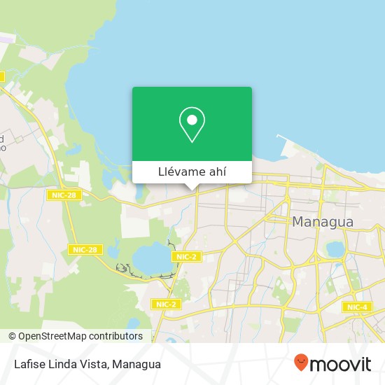 Mapa de Lafise Linda Vista