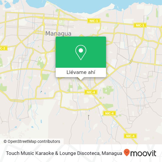 Mapa de Touch Music Karaoke & Lounge Discoteca