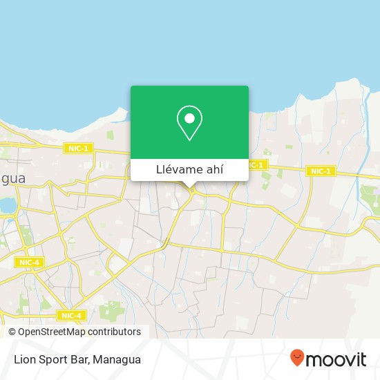 Mapa de Lion Sport Bar