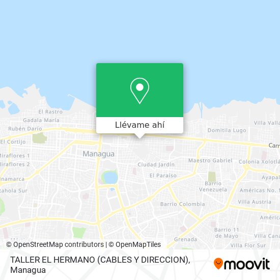 Mapa de TALLER EL HERMANO (CABLES Y DIRECCION)