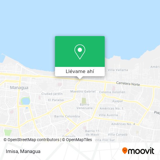 Mapa de Imisa