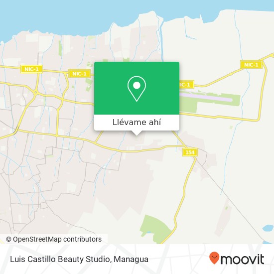 Mapa de Luis Castillo Beauty Studio