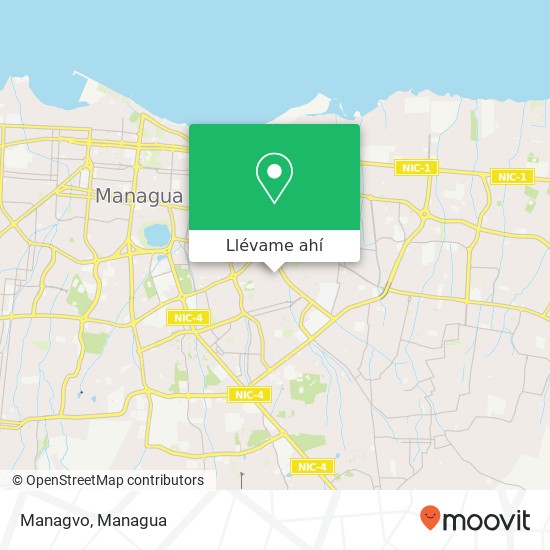 Mapa de Managvo