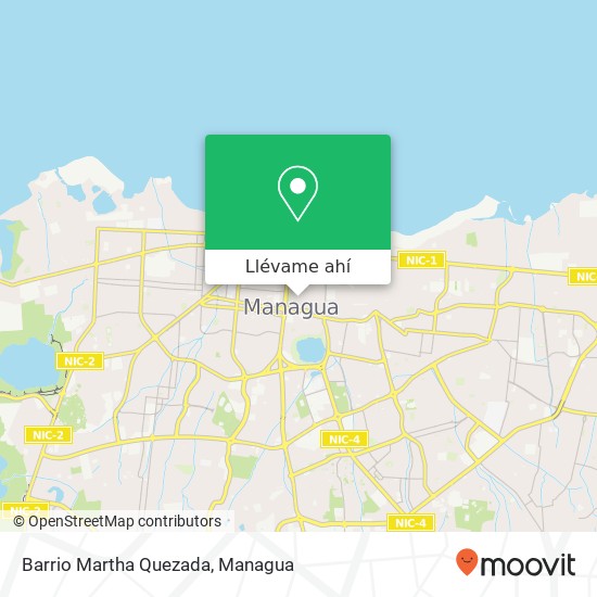 Mapa de Barrio Martha Quezada
