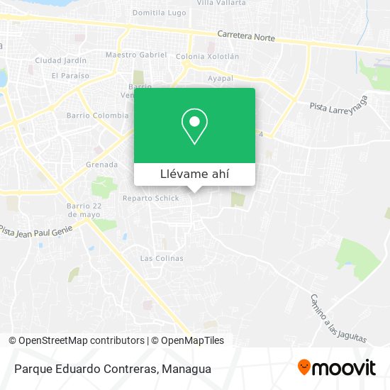 Mapa de Parque Eduardo Contreras