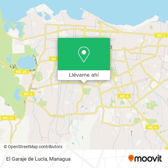 Mapa de El Garaje de Lucïa