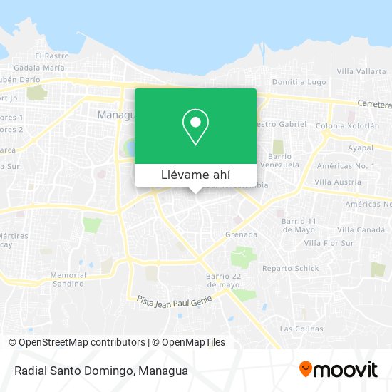 Mapa de Radial Santo Domingo