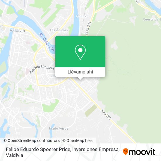 Mapa de Felipe Eduardo Spoerer Price, inversiones Empresa