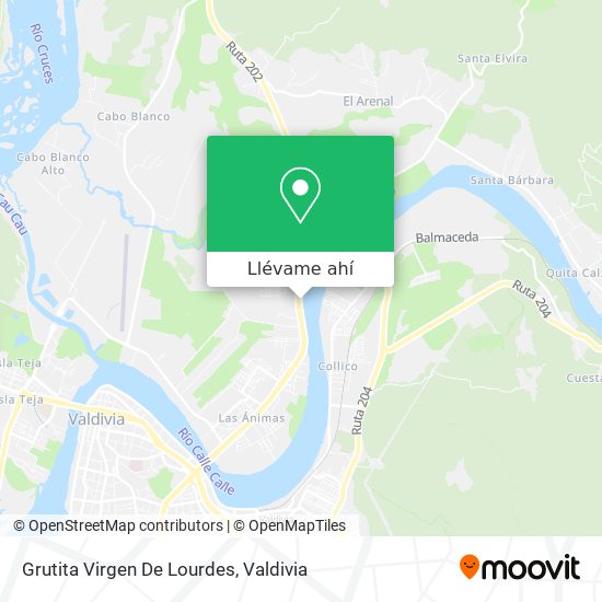 Mapa de Grutita Virgen De Lourdes