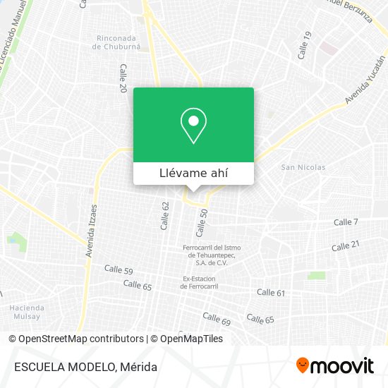 Cómo llegar a ESCUELA MODELO en Mérida en Autobús?