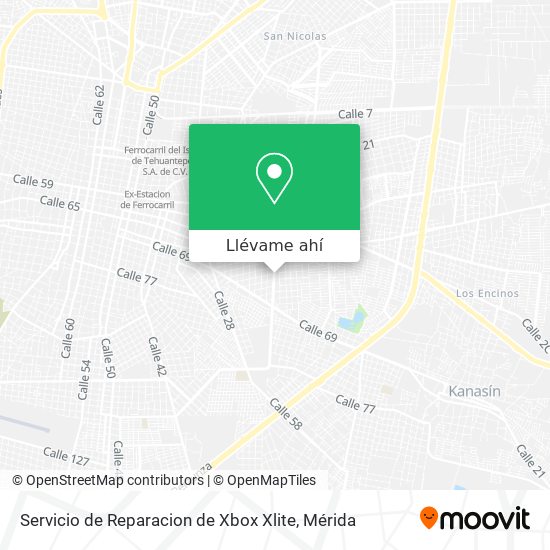 Mapa de Servicio de Reparacion de Xbox Xlite