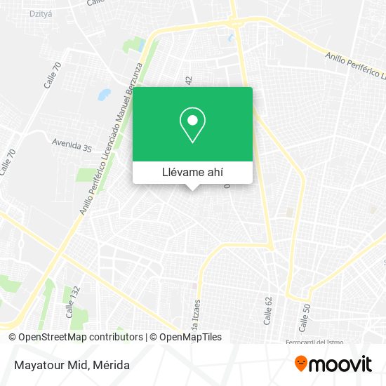 Mapa de Mayatour Mid