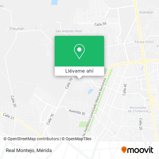 Mapa de Real Montejo