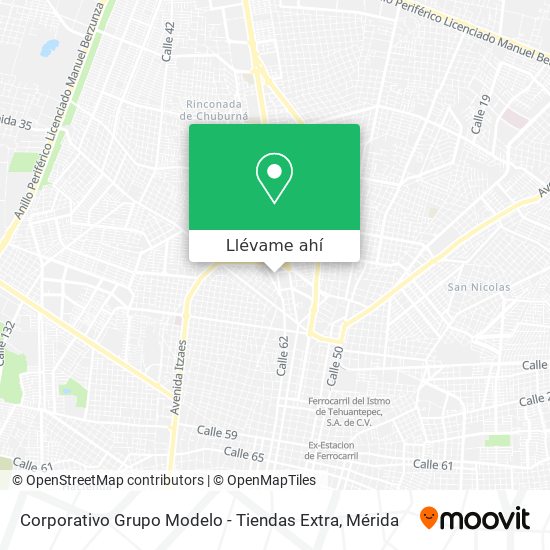 Cómo llegar a Corporativo Grupo Modelo - Tiendas Extra en Mérida en Autobús?
