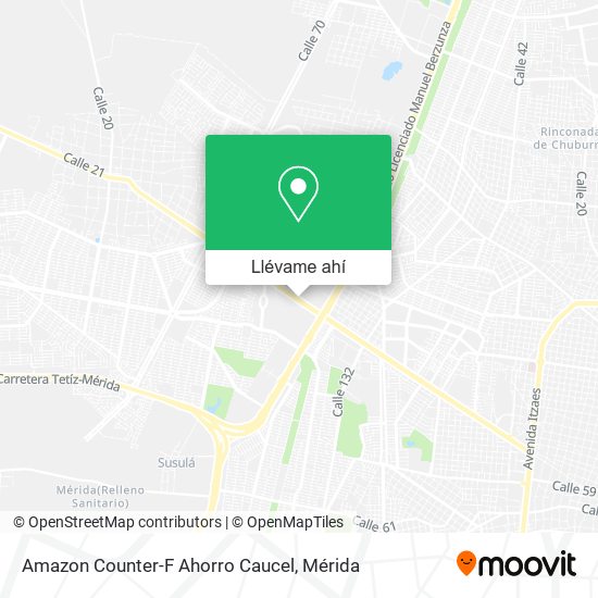 Mapa de Amazon Counter-F Ahorro Caucel