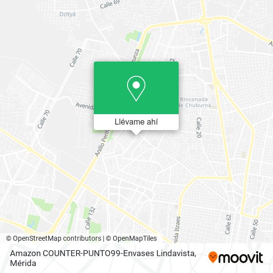 Mapa de Amazon COUNTER-PUNTO99-Envases Lindavista