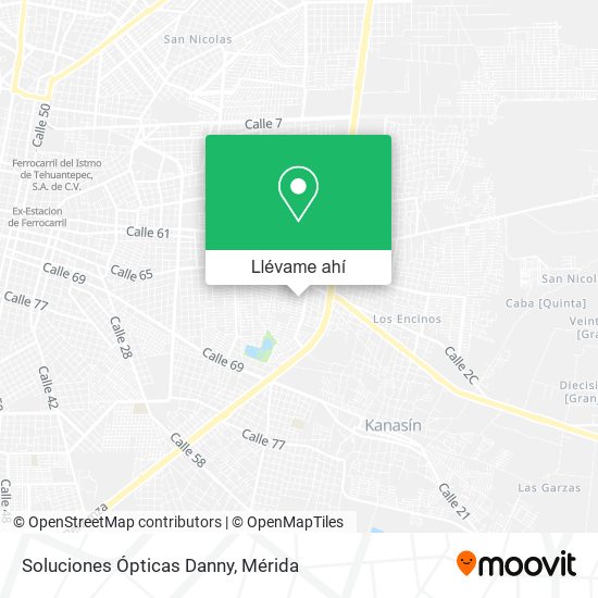 Mapa de Soluciones Ópticas Danny