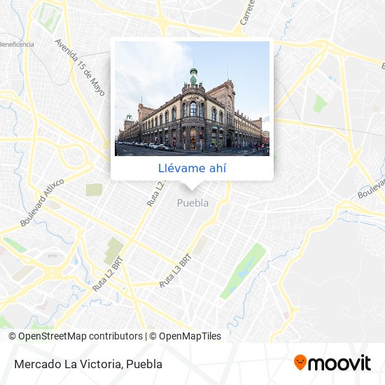 Mapa de Mercado La Victoria