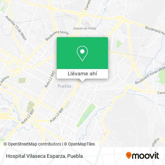 Mapa de Hospital Vilaseca Esparza