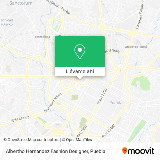Mapa de Albertho Hernandez Fashion Designer