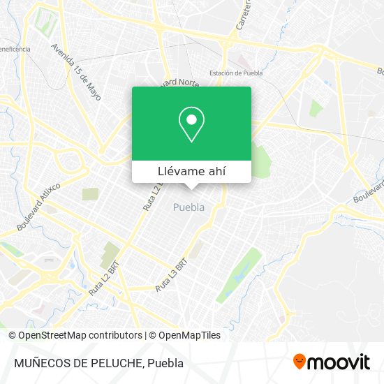 Mapa de MUÑECOS DE PELUCHE