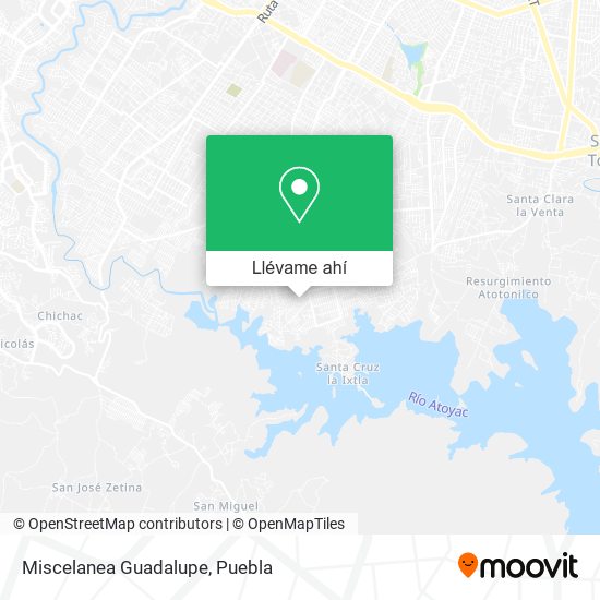 Mapa de Miscelanea Guadalupe