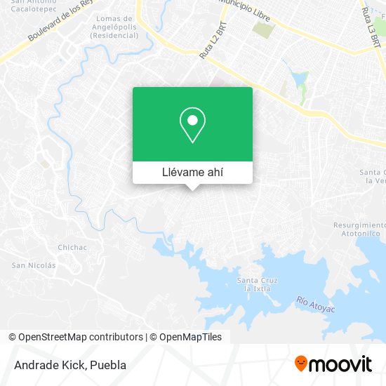 Mapa de Andrade Kick