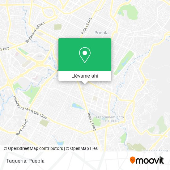 Mapa de Taqueria