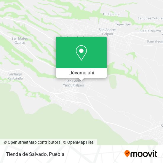 Mapa de Tienda de Salvado