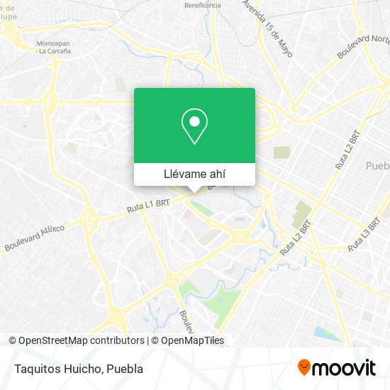 Mapa de Taquitos Huicho