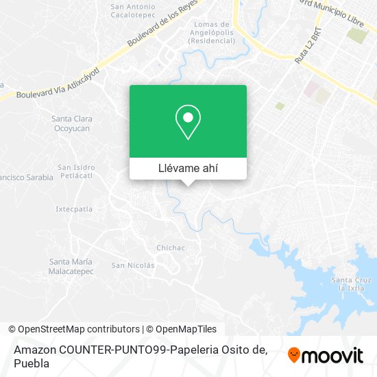 Mapa de Amazon COUNTER-PUNTO99-Papeleria Osito de