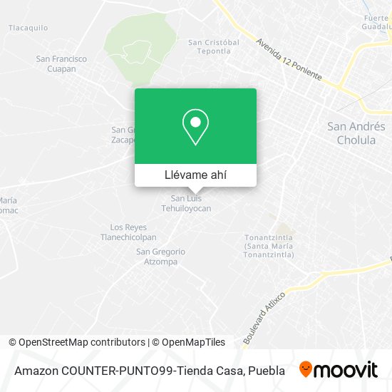 Mapa de Amazon COUNTER-PUNTO99-Tienda Casa
