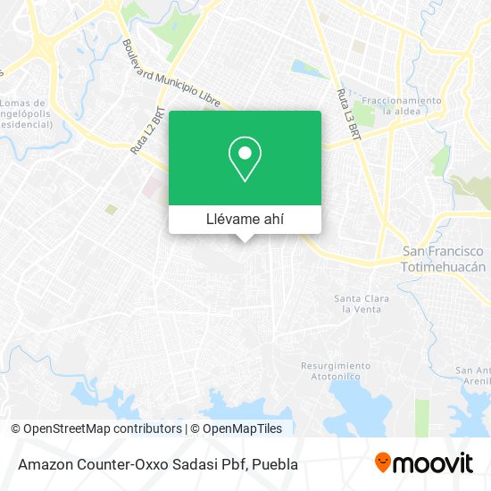 Mapa de Amazon Counter-Oxxo Sadasi Pbf