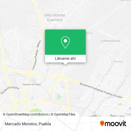 Mapa de Mercado Morelos