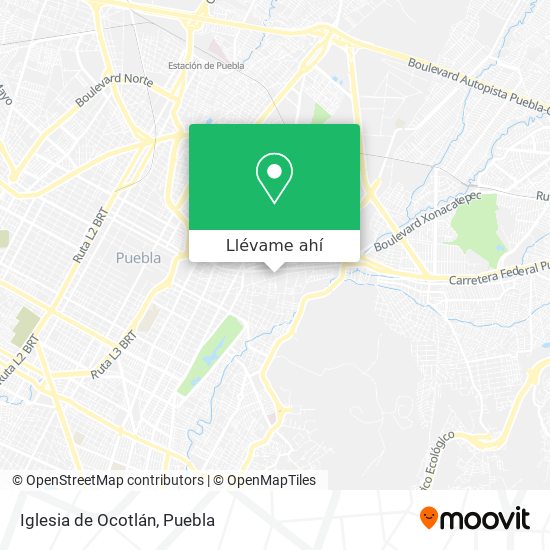 Cómo llegar a Iglesia de Ocotlán en Puebla en Autobús?