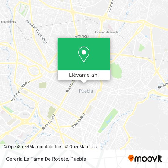 Cómo llegar a Cerería La Fama De Rosete en San Andrés Cholula en Autobús?