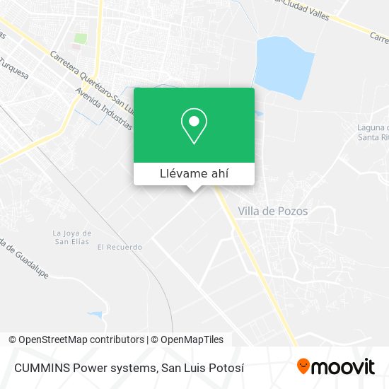 Mapa de CUMMINS Power systems