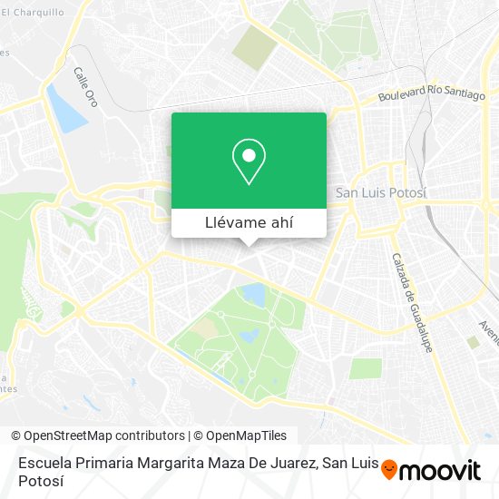 Mapa de Escuela Primaria Margarita Maza De Juarez