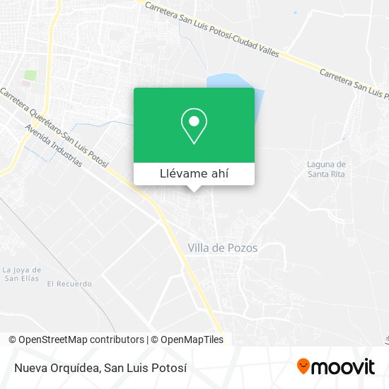 Cómo llegar a Nueva Orquídea en San Luis Potosí en Autobús?