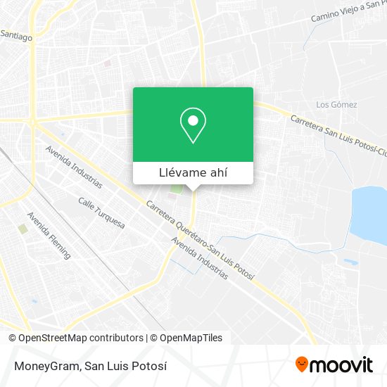 Mapa de MoneyGram