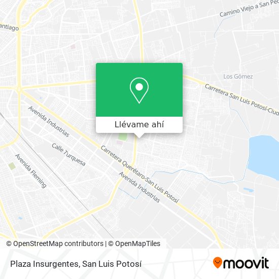 Mapa de Plaza Insurgentes