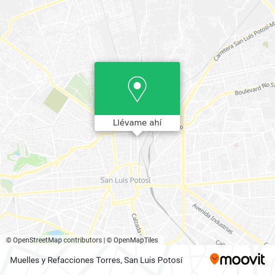 Mapa de Muelles y Refacciones Torres