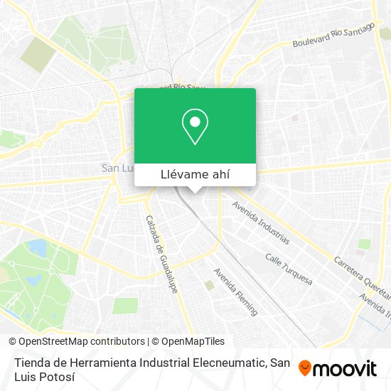 Mapa de Tienda de Herramienta Industrial Elecneumatic