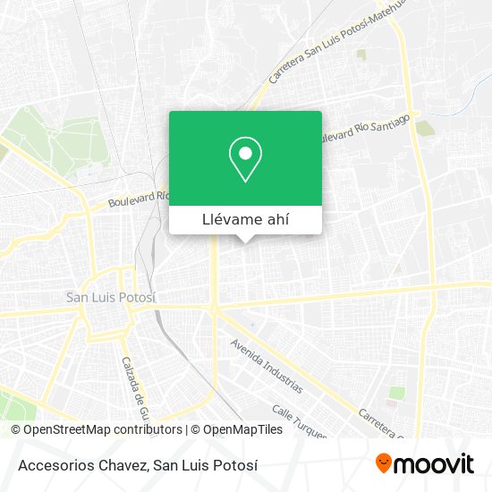 Mapa de Accesorios Chavez