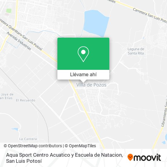 Mapa de Aqua Sport Centro Acuatico y Escuela de Natacion