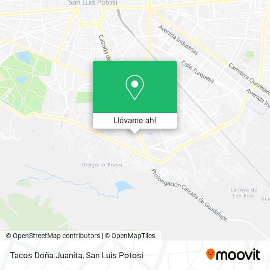 Mapa de Tacos Doña Juanita